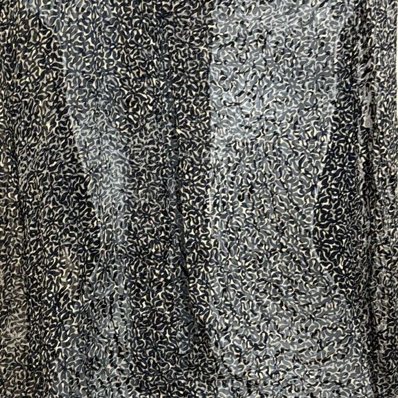 Balenciaga Silk Scarf Sheer Blouse size 40 - Picture 7 of 12